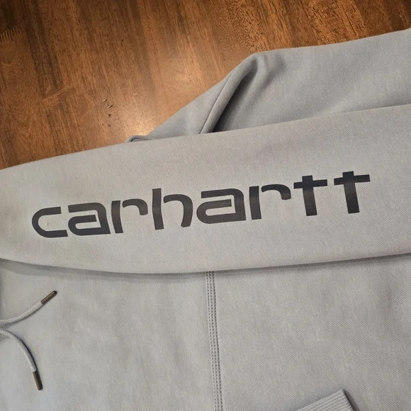 Carhartt Women's Blue Hoodie - Picture 3 of 5